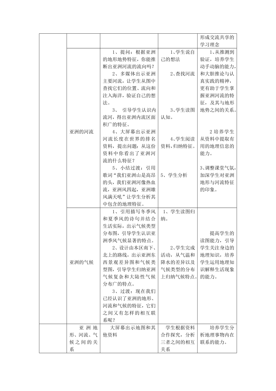 亚洲教案(3).doc