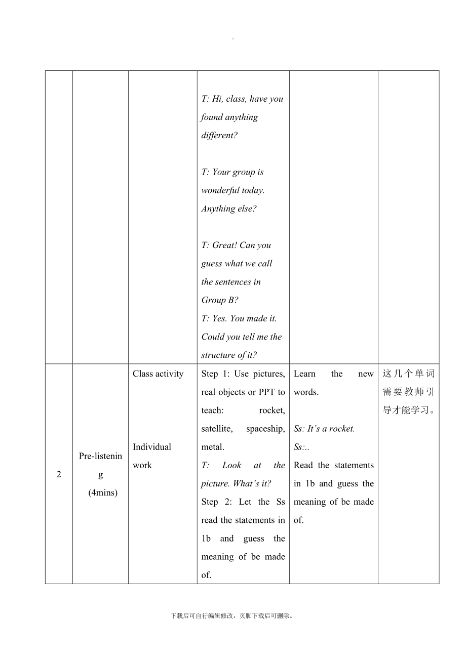 仁爱版英语九年级上册Unit4Topic1SectionA教学设计3.doc