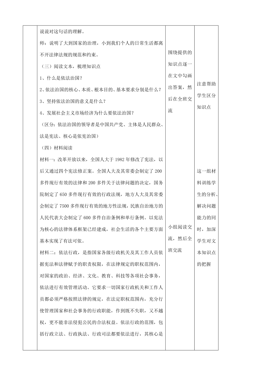 九年级政治第六课《做守法公民》教案苏教版.doc