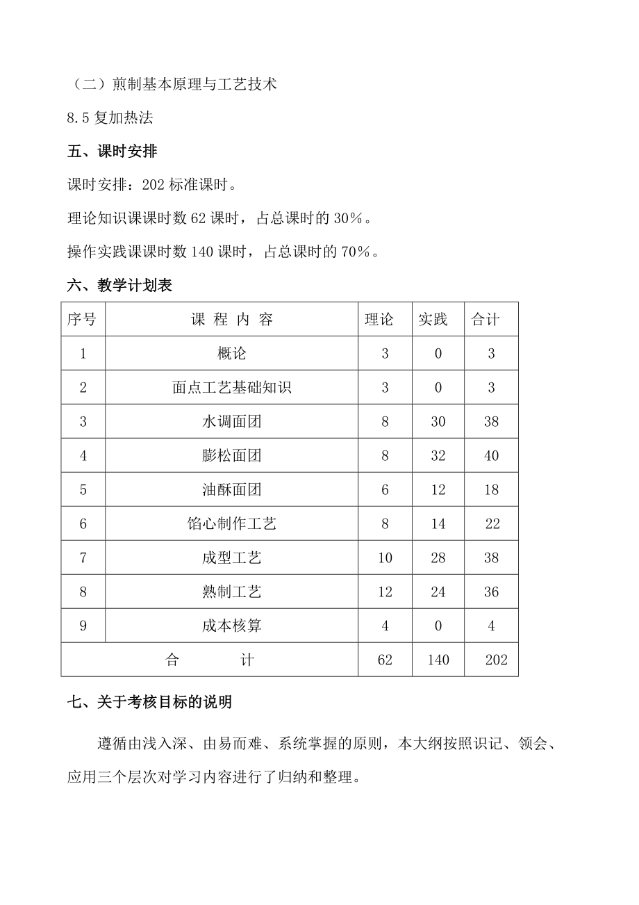 中式面点师教学计划(2).doc