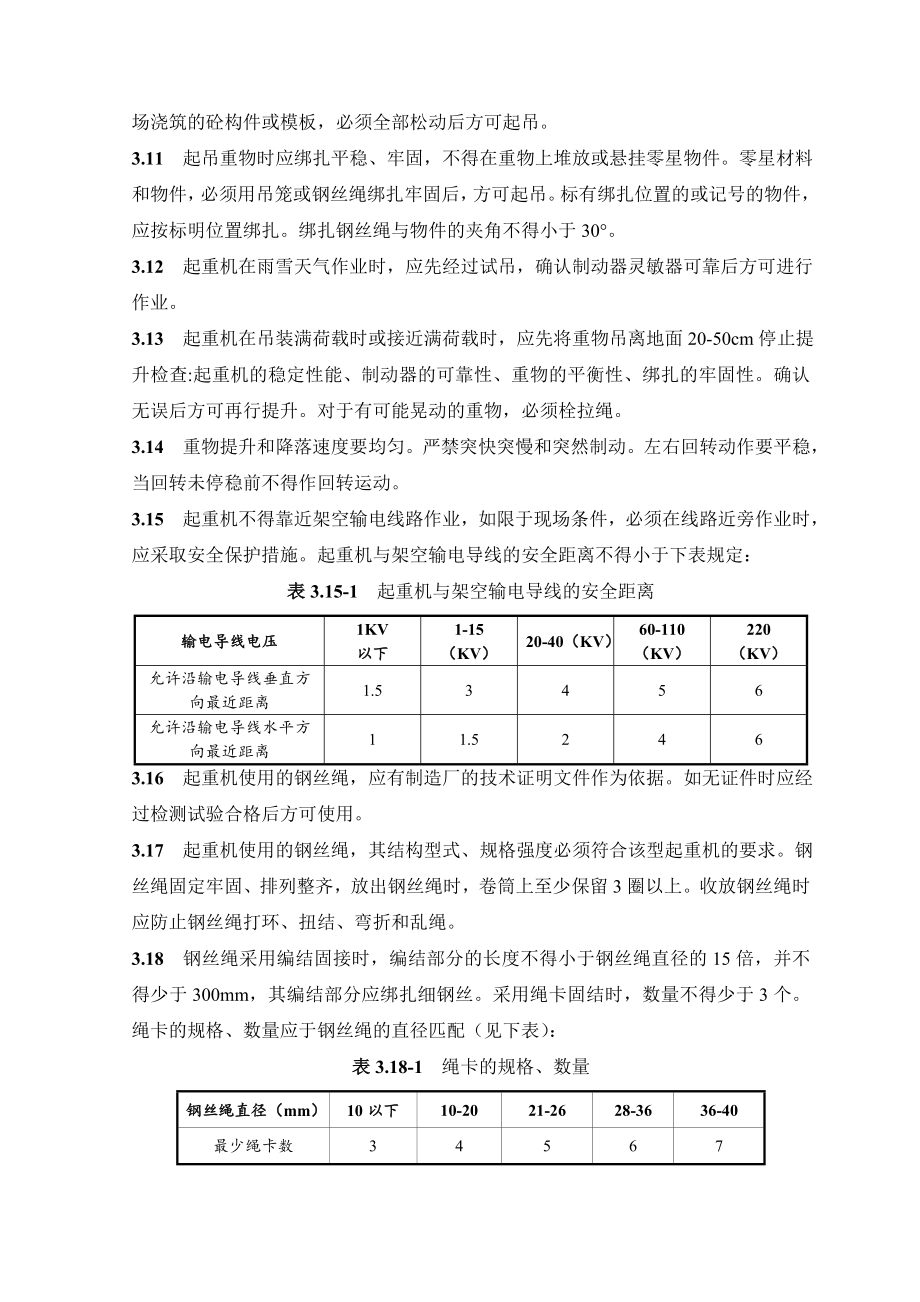 塔吊起重吊装施工方案教学幻灯片.doc