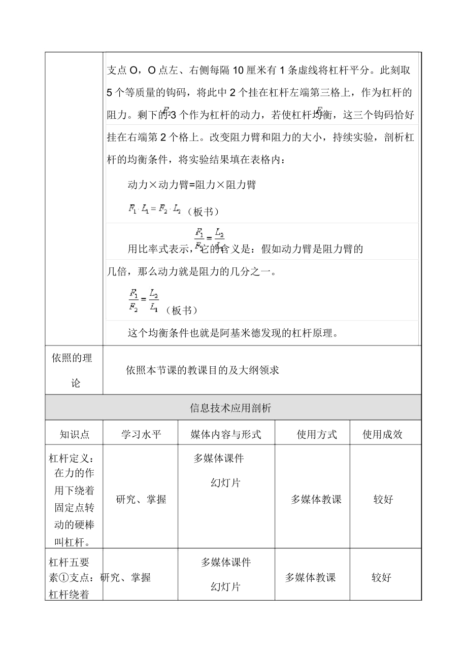 初中物理教学学习方案方案模板.doc