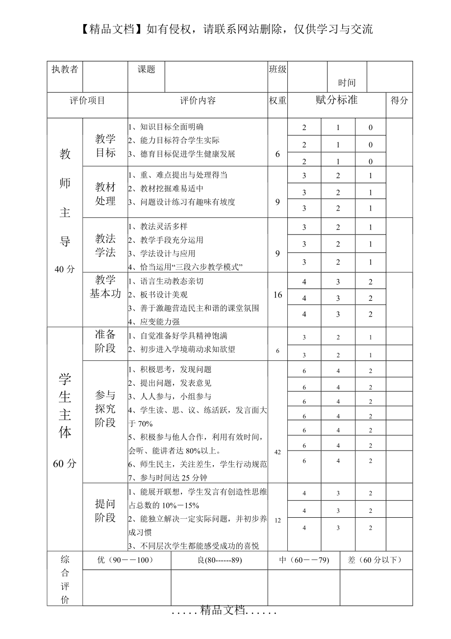 小学课堂教学训练大赛活动方案(2).doc