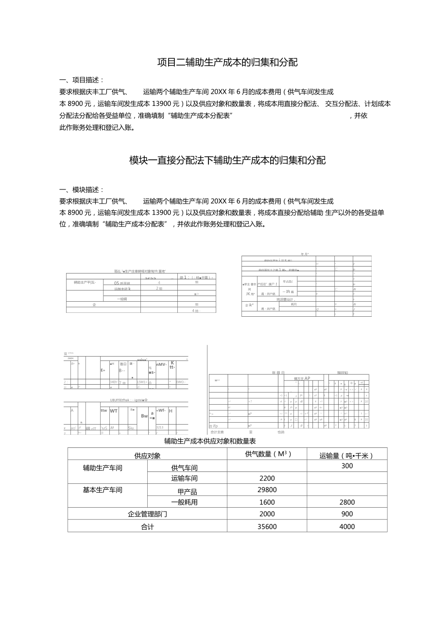 成本会计项目教学设计.doc