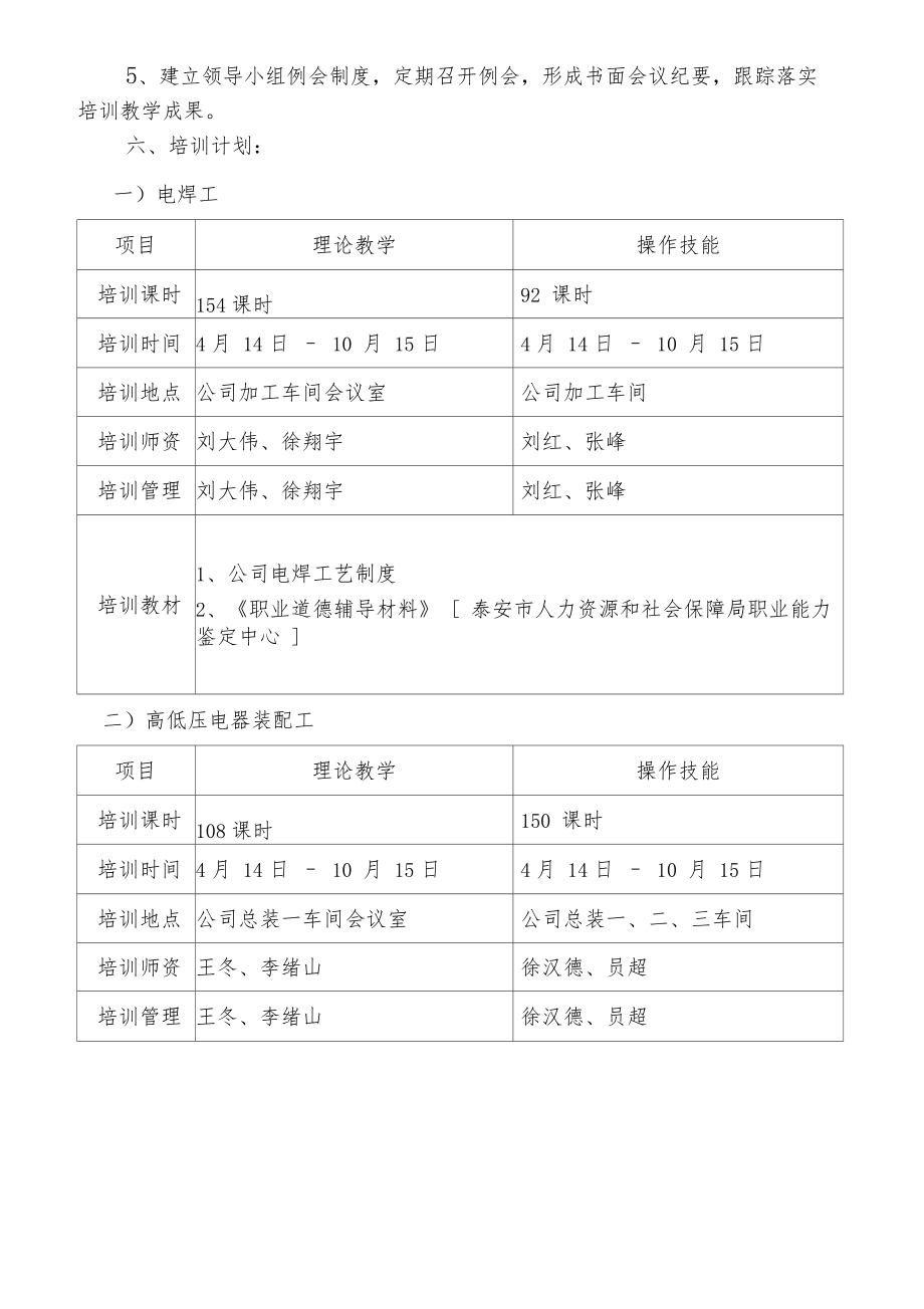 新技师培训教学培训大纲.doc