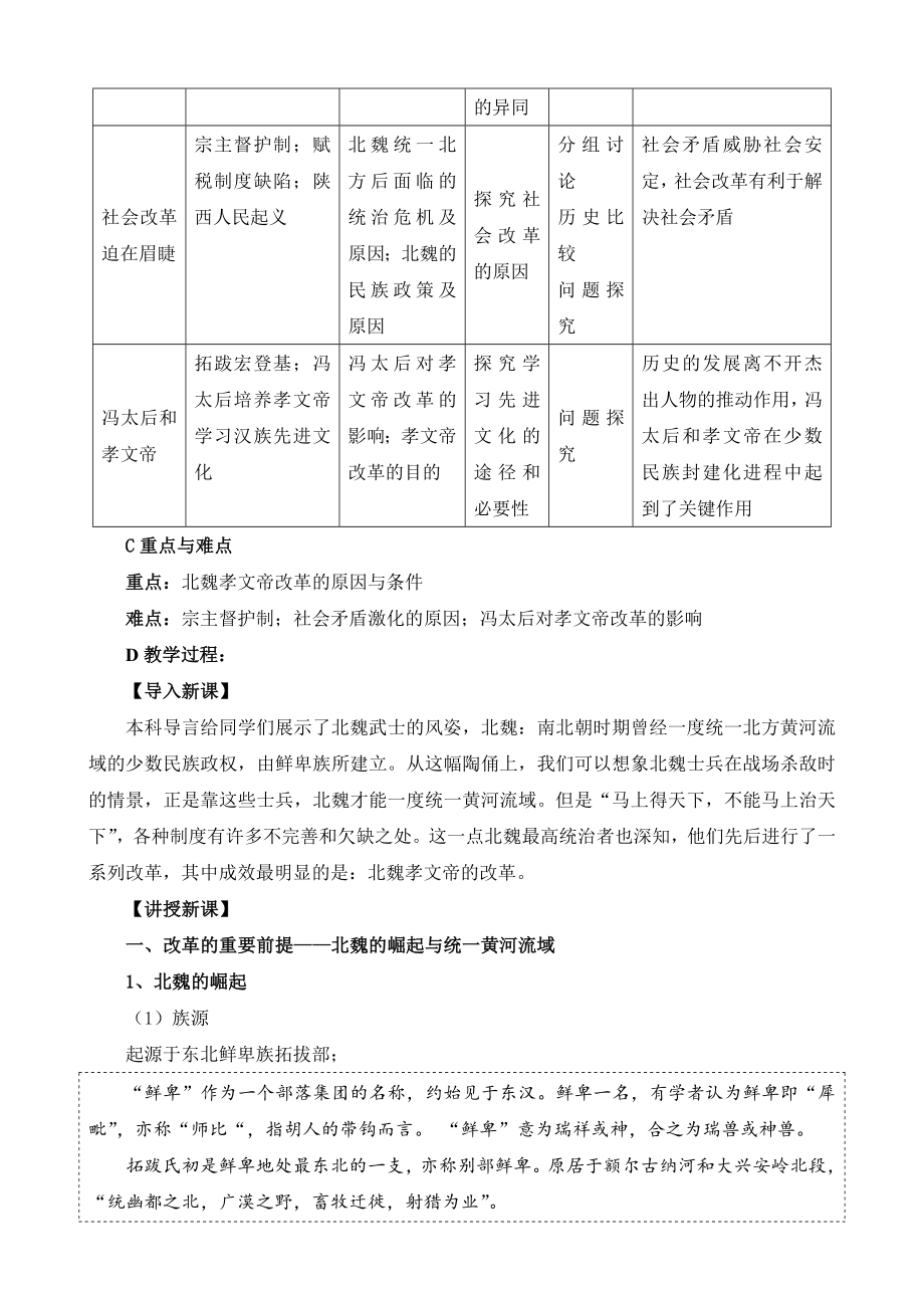 人教版高中历史选修13.1《改革迫在眉睫》参考教案1.doc