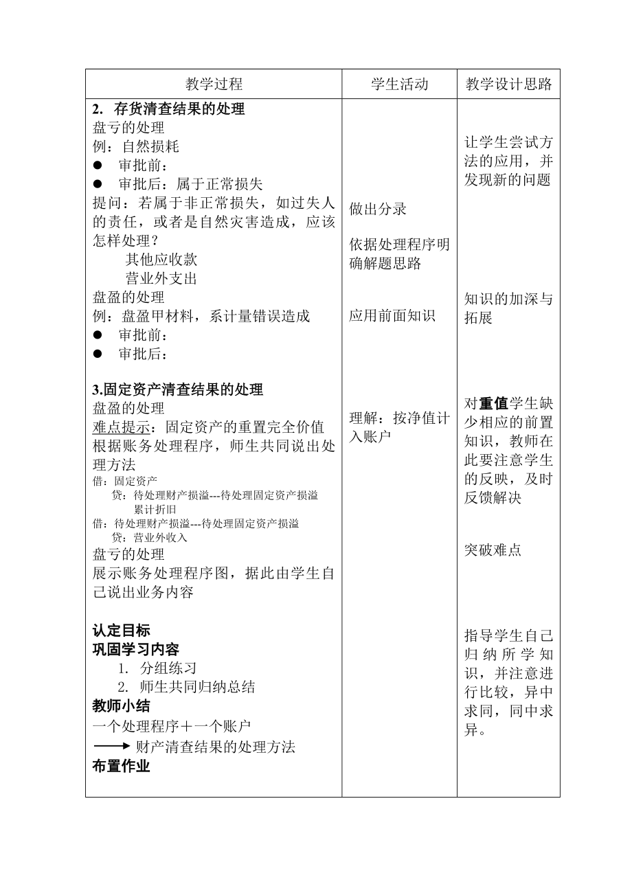 基础会计教案财产清查(4).doc