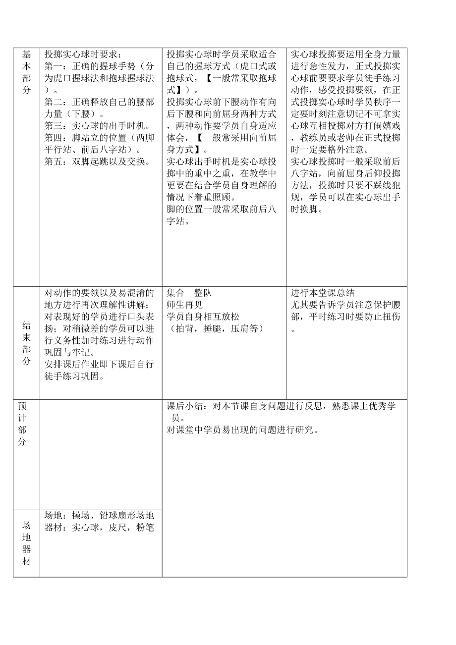 体育课教案实心球.doc