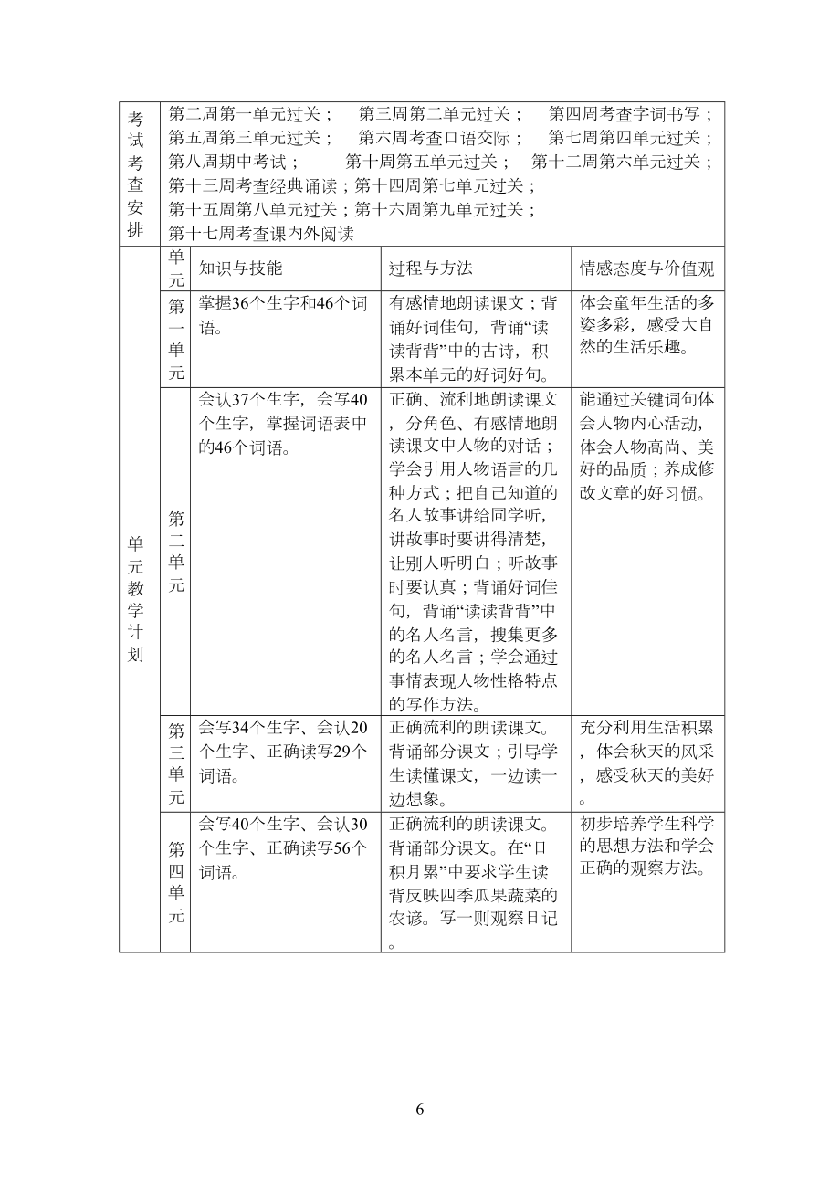 部编三年级上册语文教学计划.doc