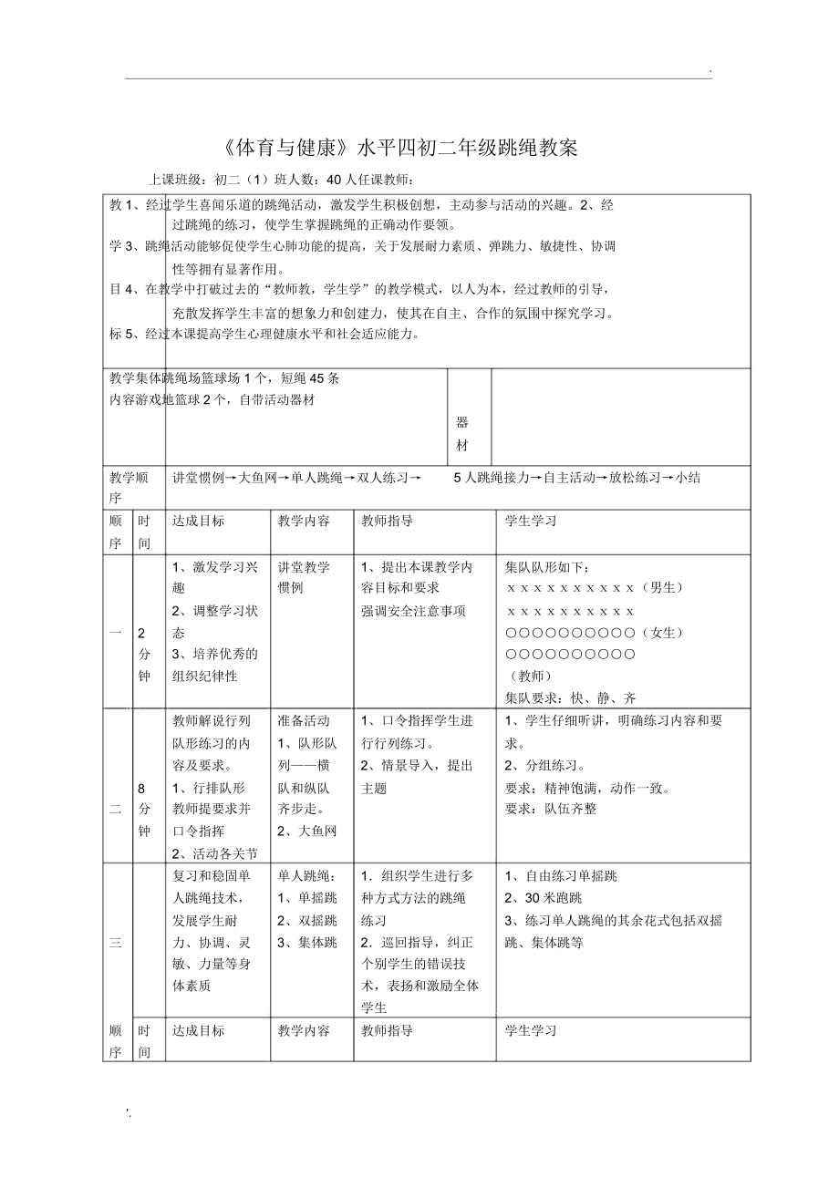 初中跳绳教案(5).doc