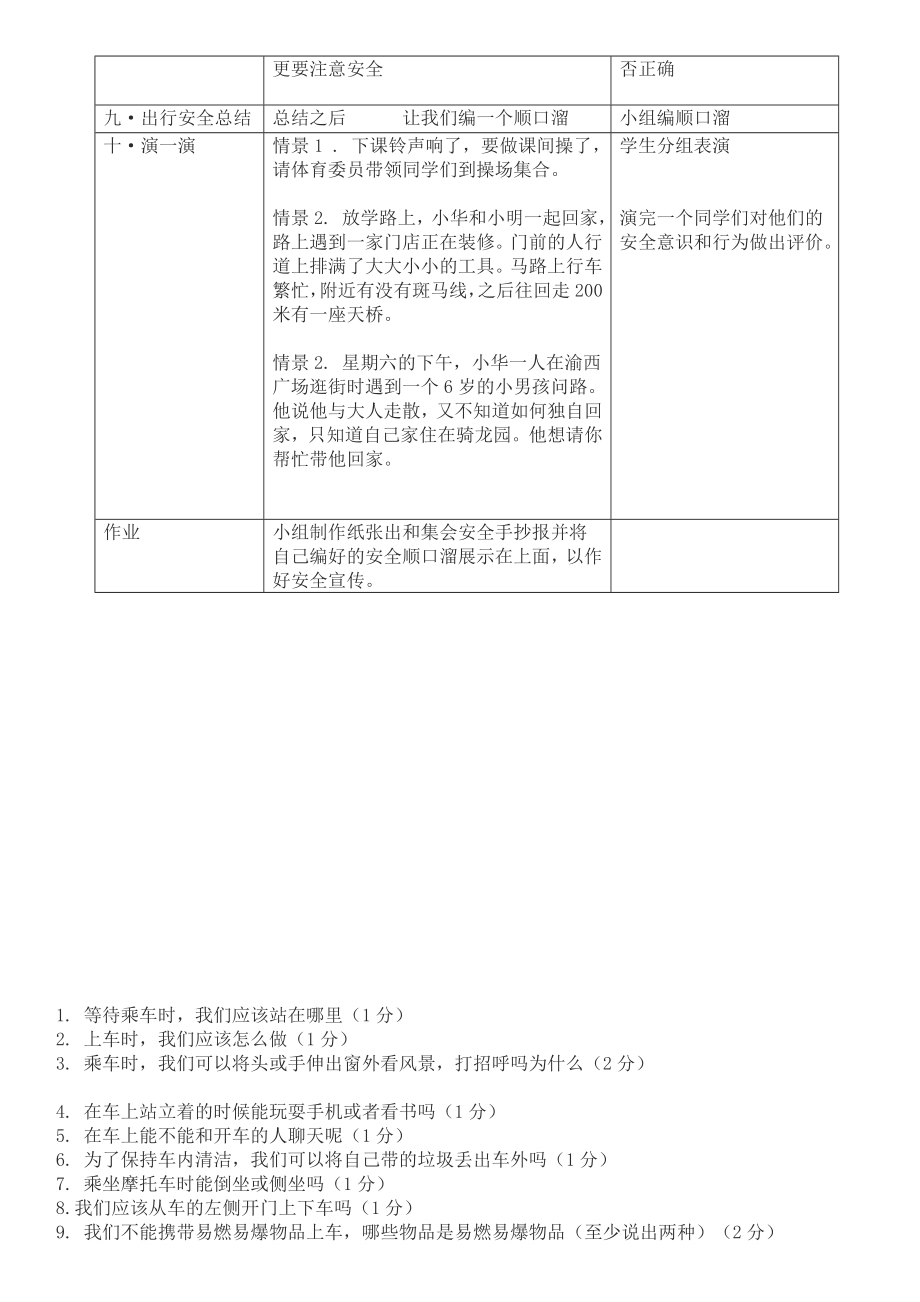 出行安全教育教案(3).doc