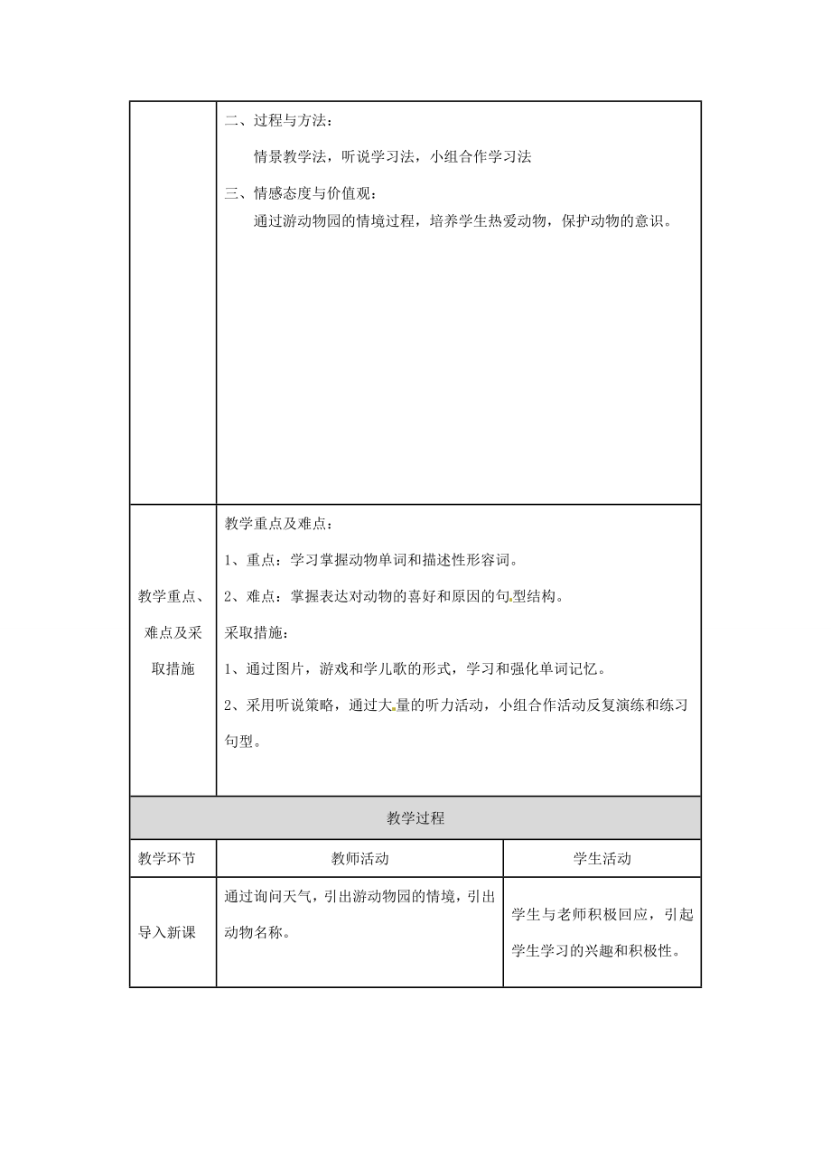 河南省洛阳49中七年级英语下册Unit3Whydoyoulikekoalas教学设计人教新目标版.doc