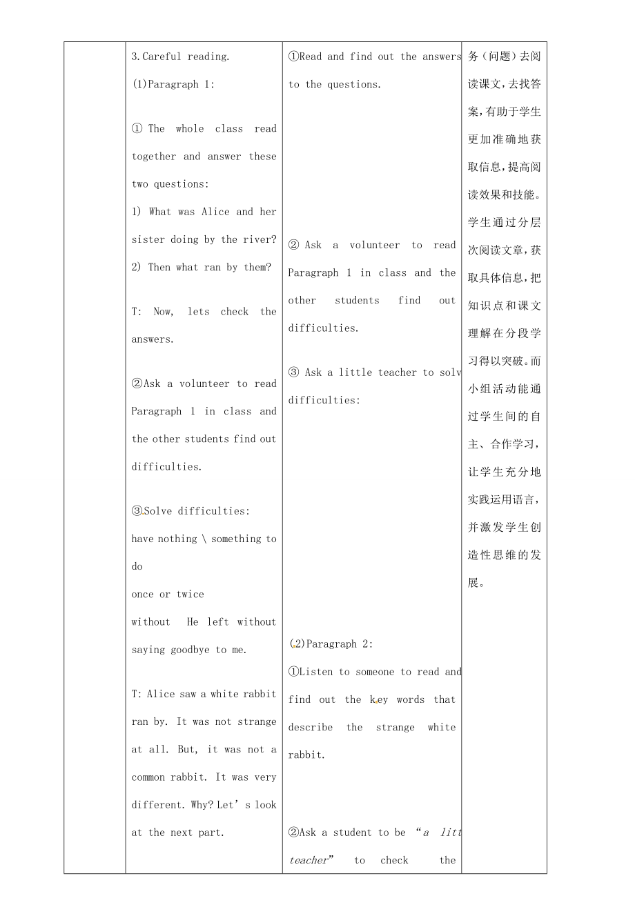 八年级英语上册Module7Unit2Shewasthinkingabouthercat教案（新版）外研版（新版）外研版初中八年级上册英语教案.doc