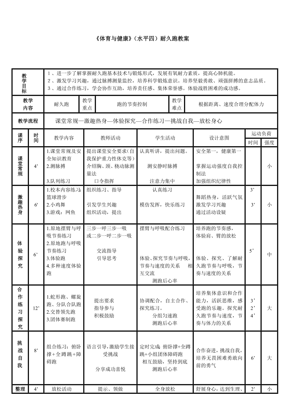 水平四教学设计.doc