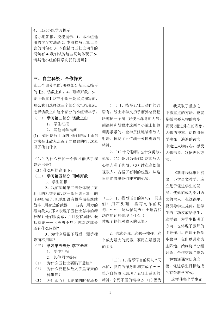 狼牙山五壮士教学设计.doc