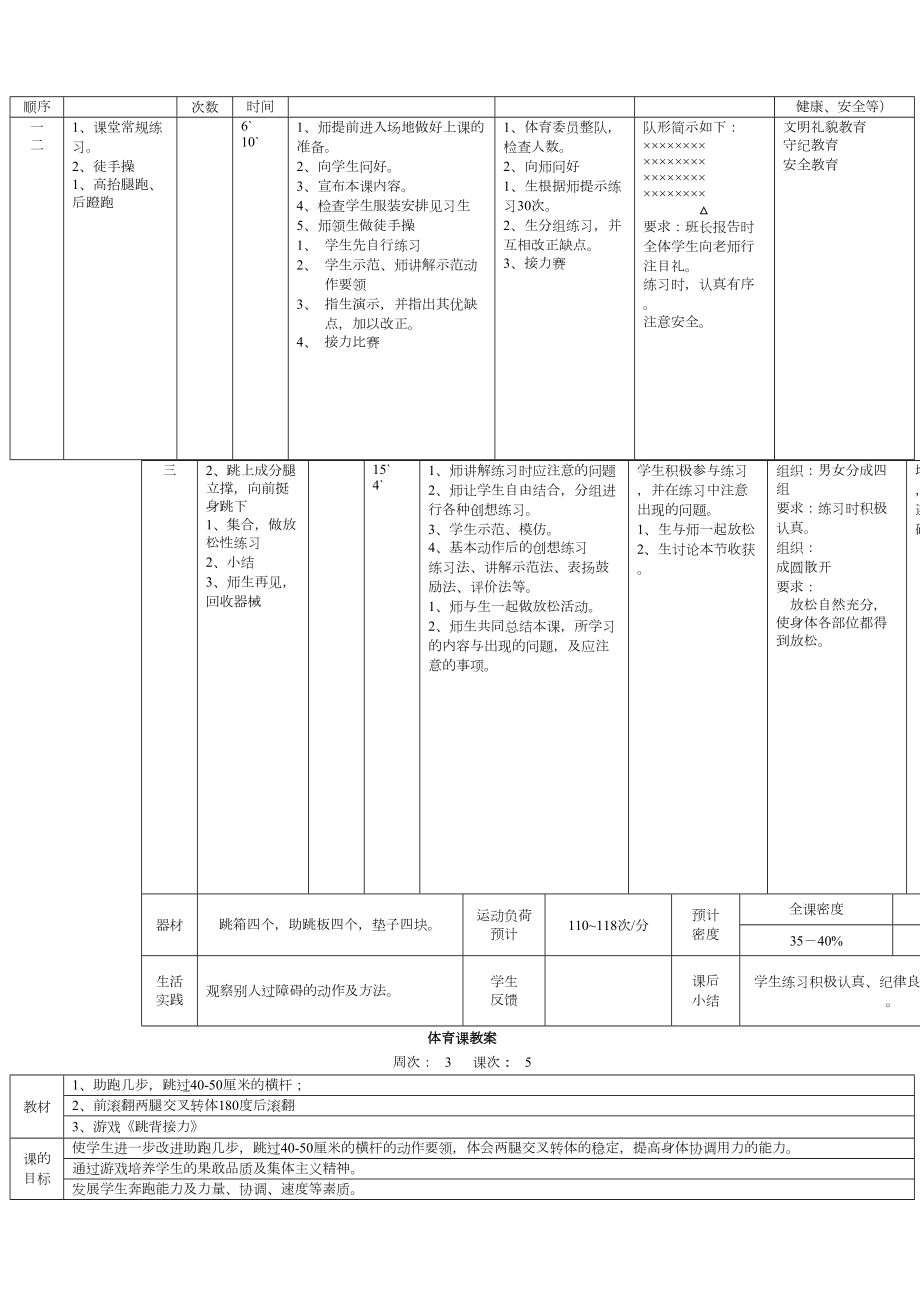 六年级上册体育教案人教版(3).doc