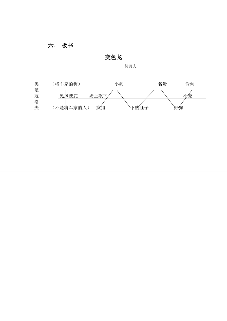 变色龙优秀教案.doc