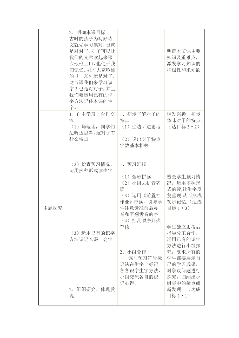 语文科公开课教学设计模板.doc