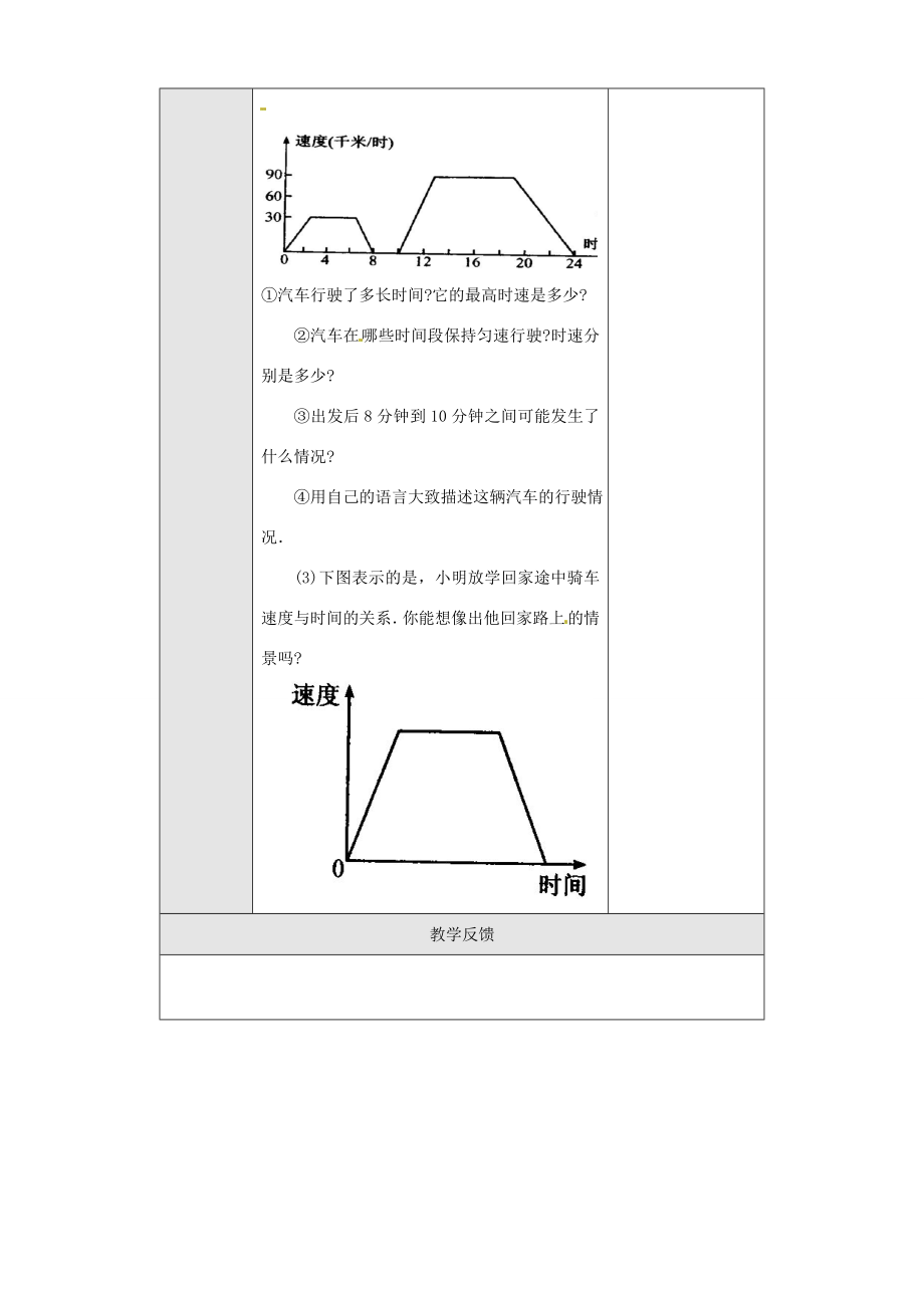 新疆克拉玛依市第十三中学秋八年级数学上册14.1《变量与函数（3）》教案新人教版.doc