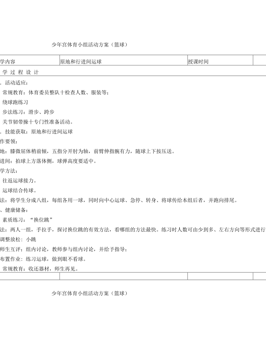 少年宫篮球活动教案(2).doc