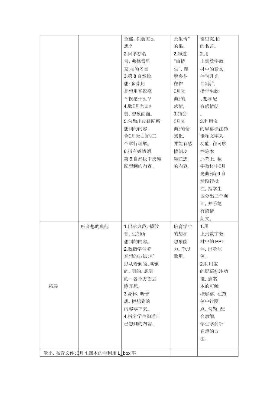 小学语文《月光曲》教案.doc