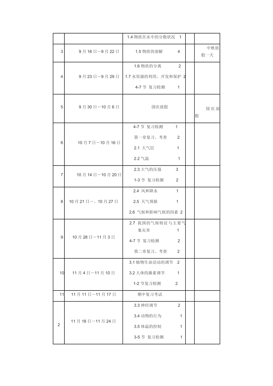 新浙教版八年级科学上册教案(2).doc