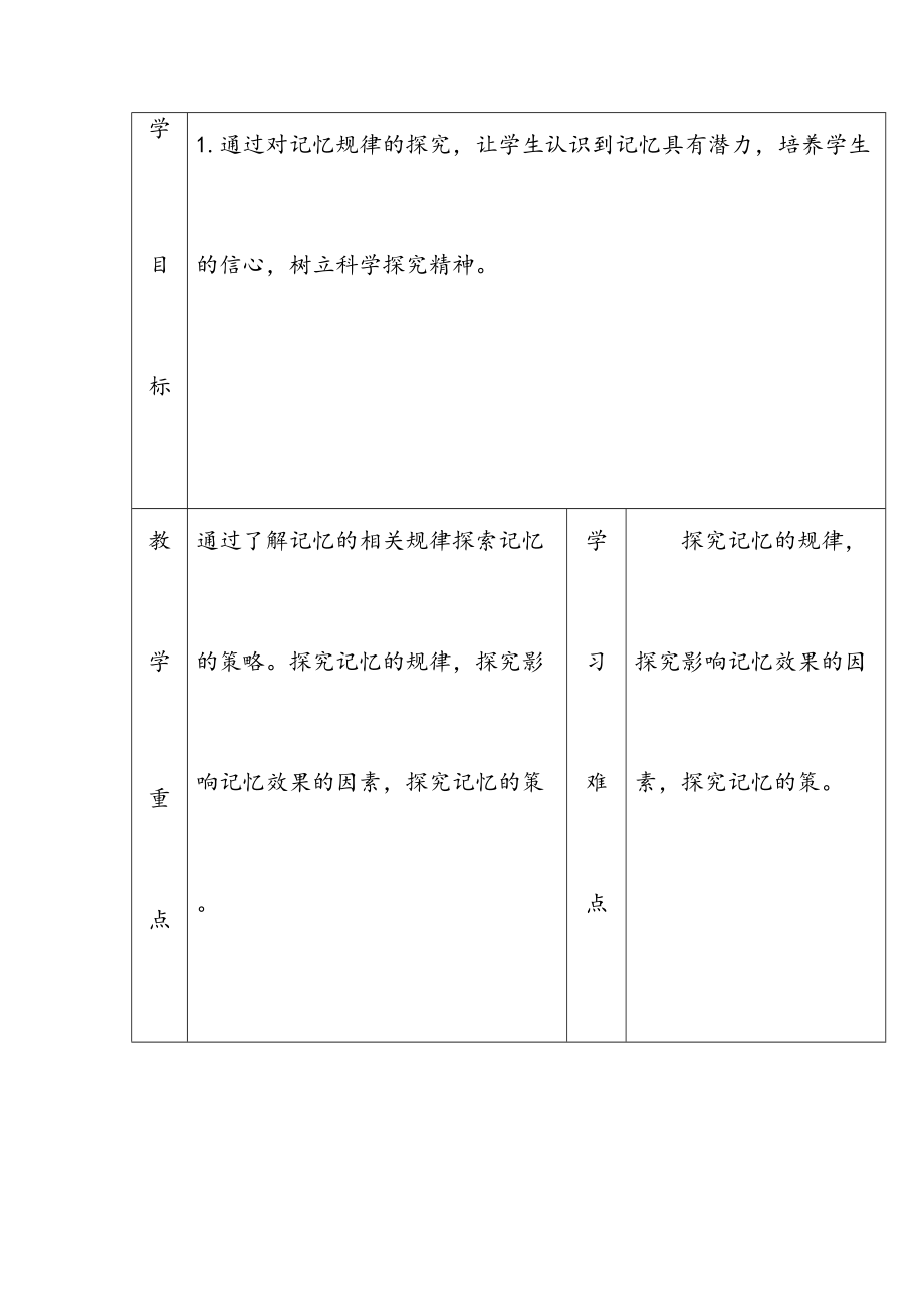 最新重庆版六年级下综合实践活动教案.doc