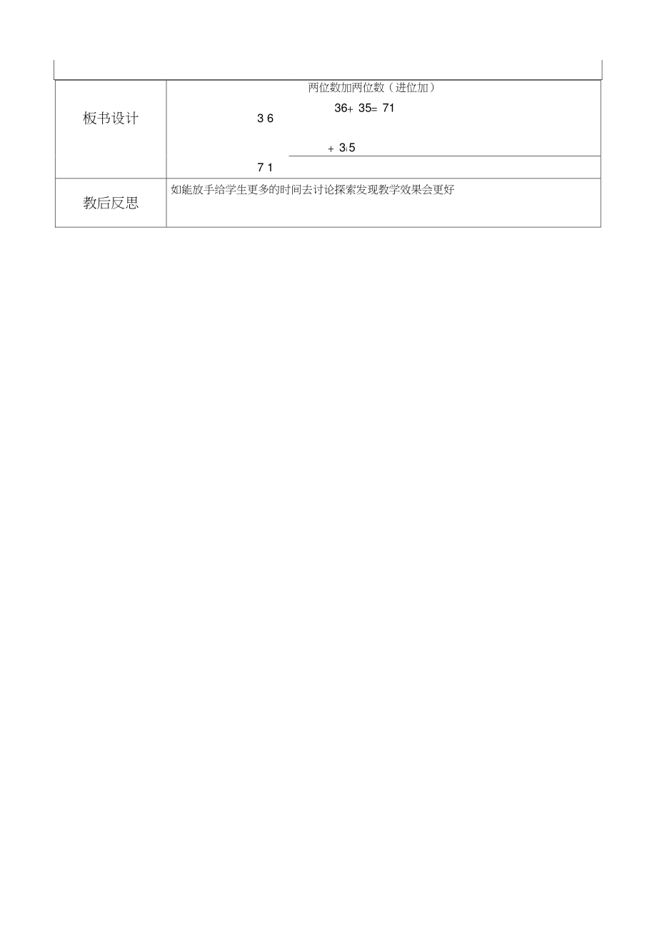 数学人教版二年级下册进位加法教案.doc