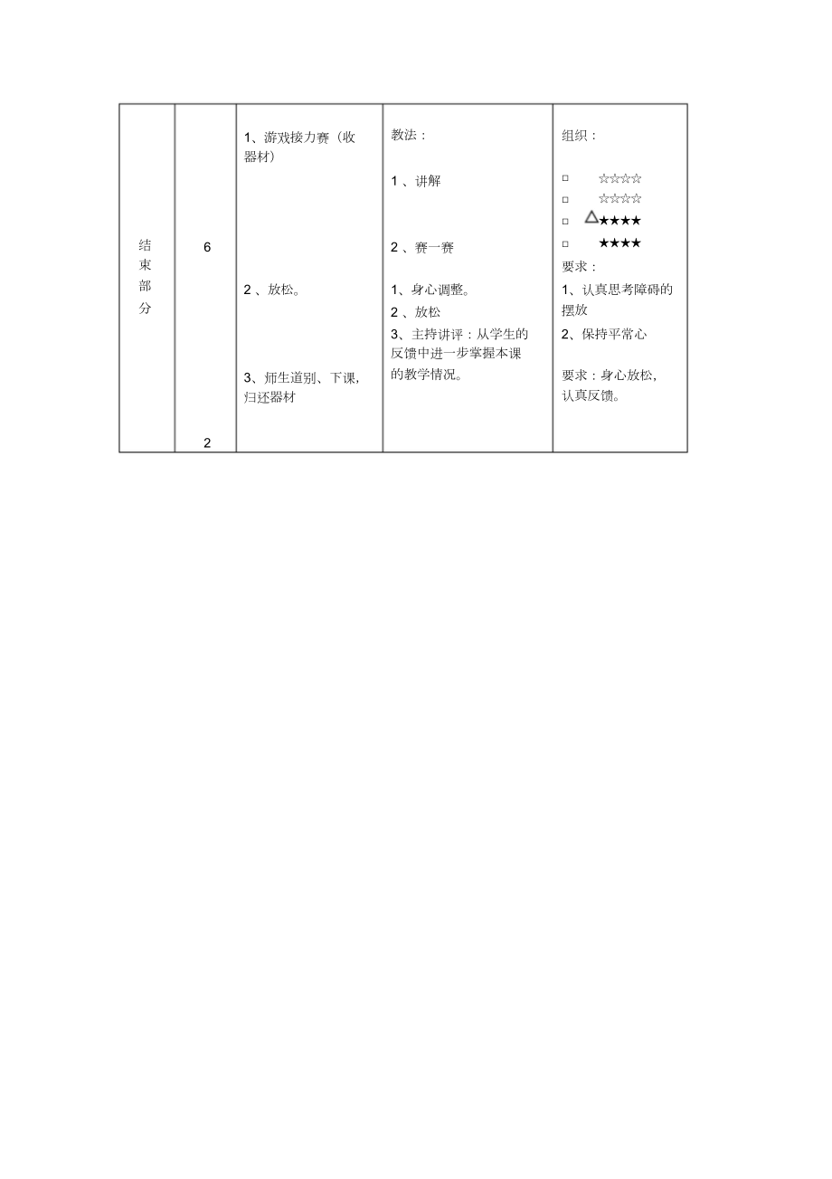 羽毛球反手发网前球教案(4).doc