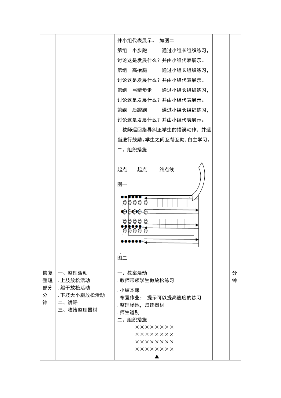 短跑途中跑教学设计.doc