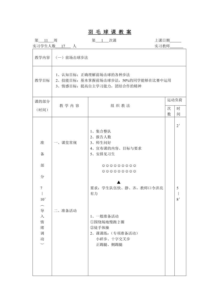 羽毛球教案(4).doc