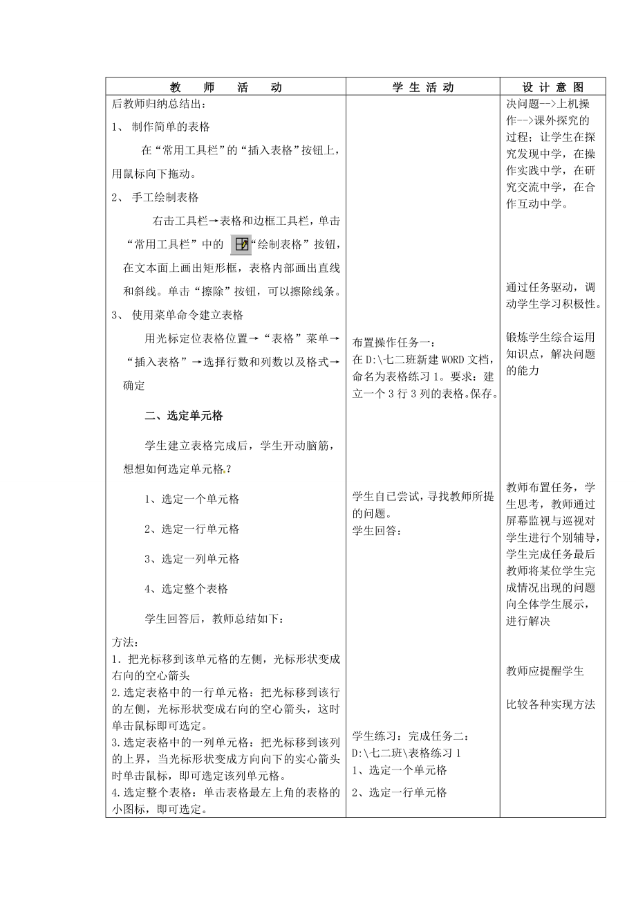 河北省秦皇岛市抚宁县驻操营学区初级中学初中信息技术《比赛》教案.doc