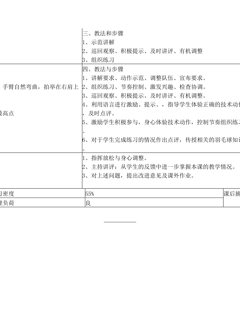 高中羽毛球教案(2).doc