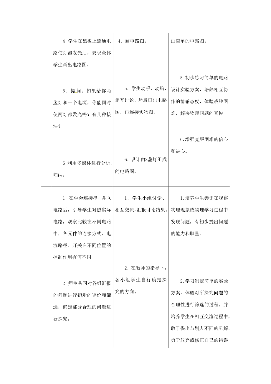 河北省秦皇岛市抚宁县驻操营学区八年级物理下册串联教案新人教版.doc