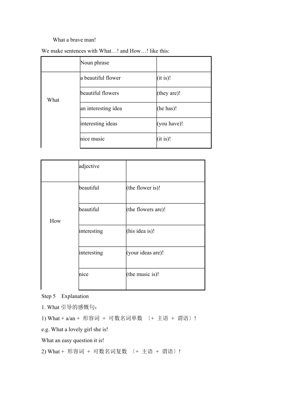 牛津译林版英语七年级下册Unit7Grammar精品教案.doc