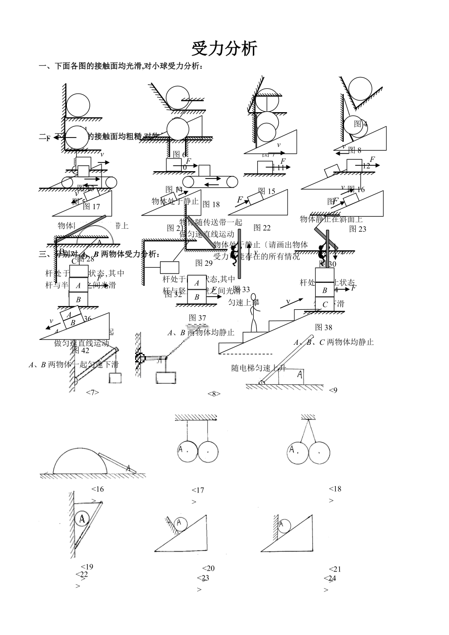 史上最全受力分析图组[含答案解析].doc