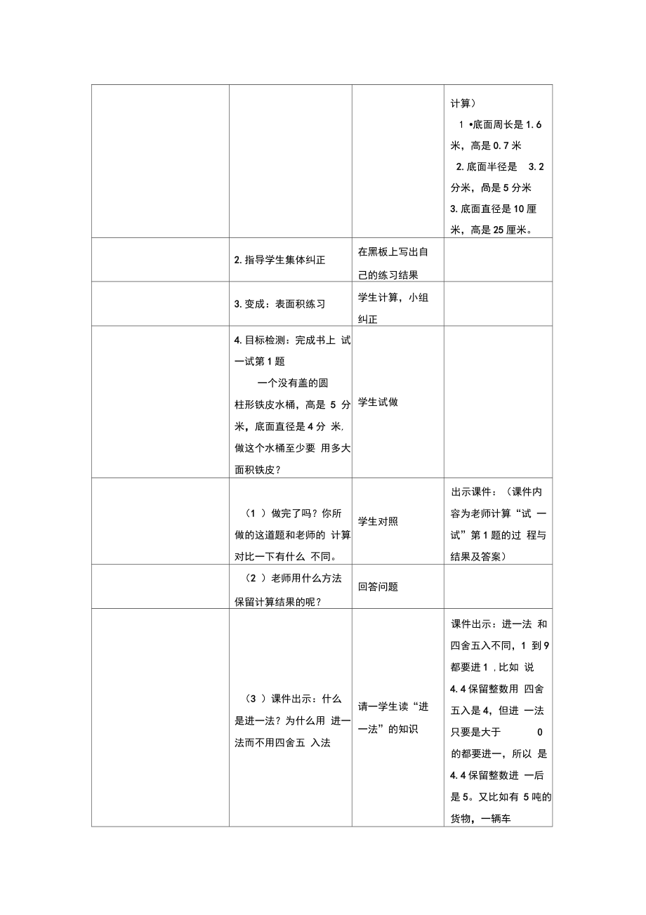 小学数学信息化教学设计模板.doc