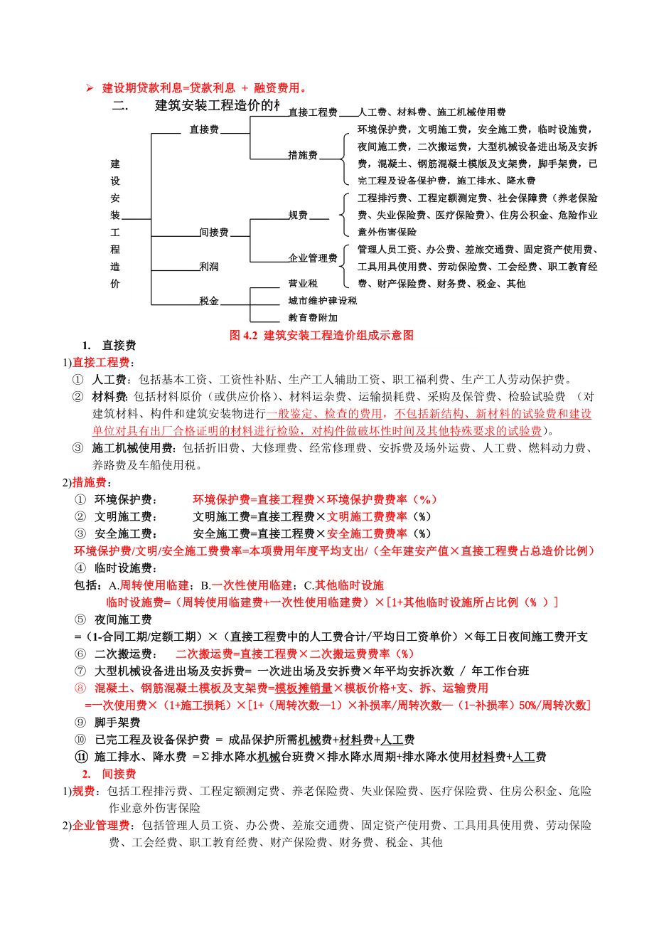 建设工程造价管理基础知识知识点.doc