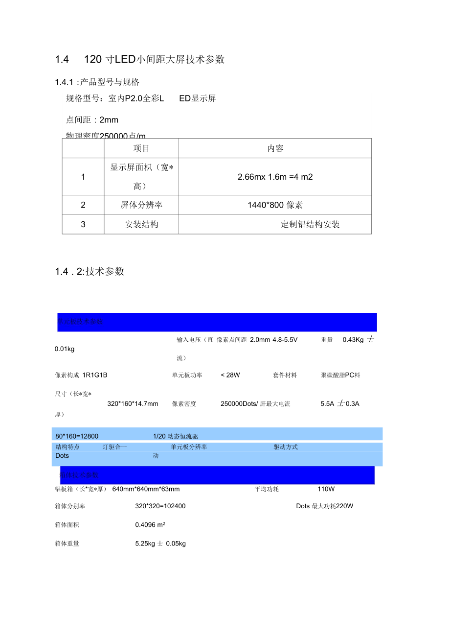 会议室LED大屏系统方案设计.doc