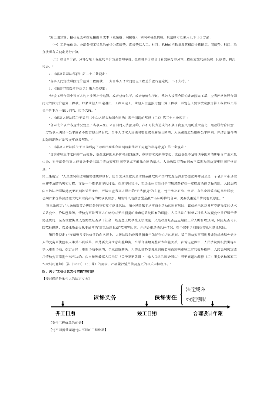 工程造价十大法律问题的解读.doc