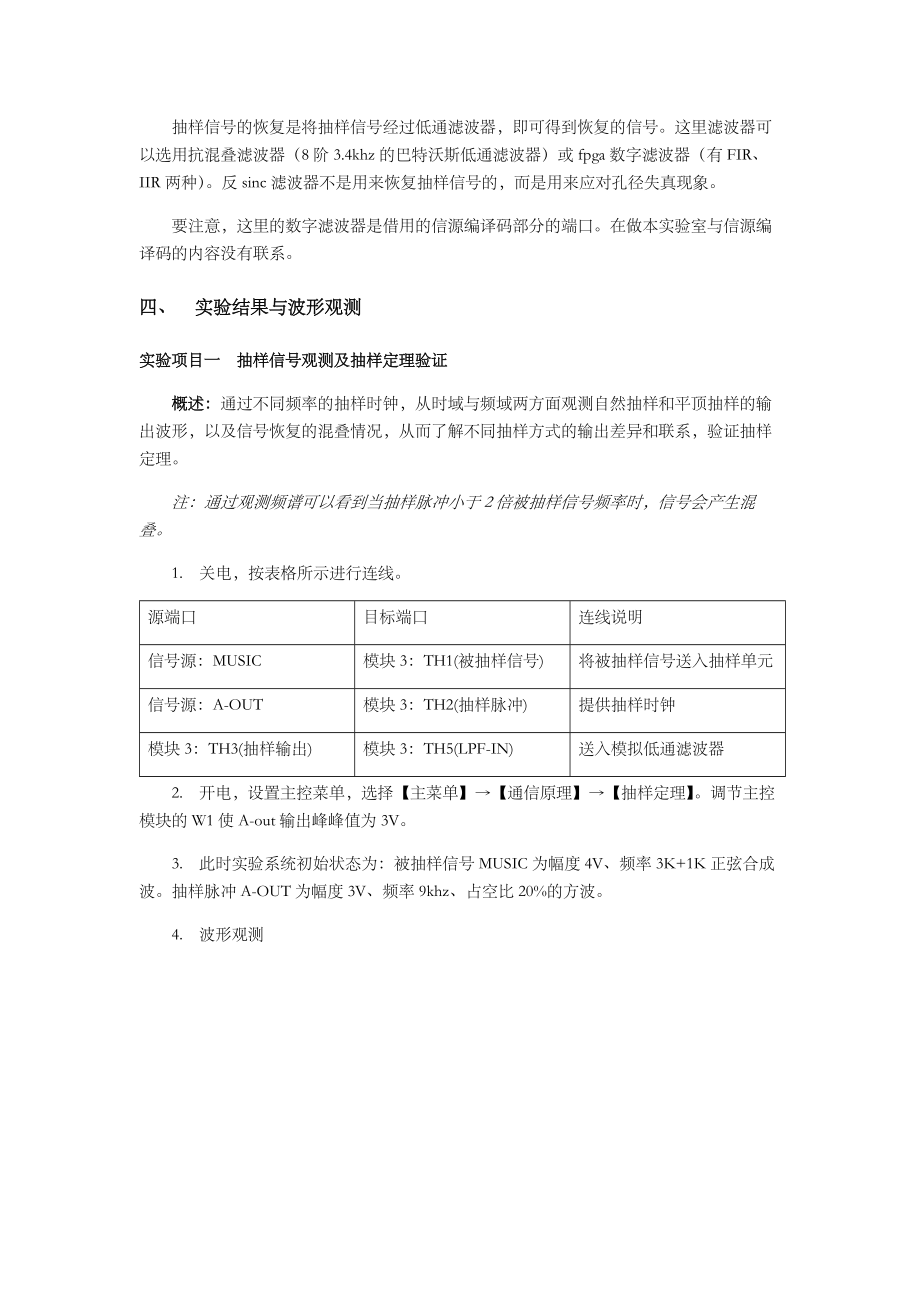 南理工通信基础学习知识原理实验报告.doc