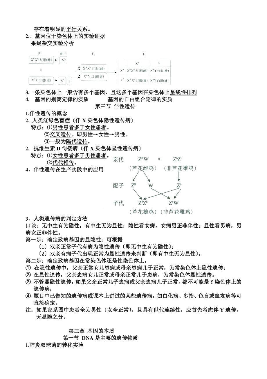 高中生物知识点整理大全.doc