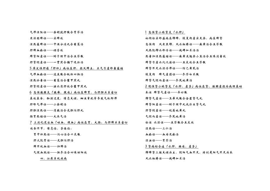 中西医结合内科学证型.doc