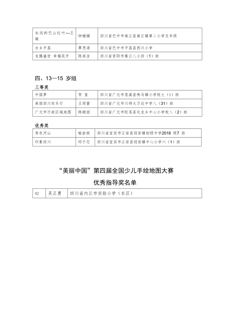 美丽中国第四届全国国家版图知识竞赛.doc