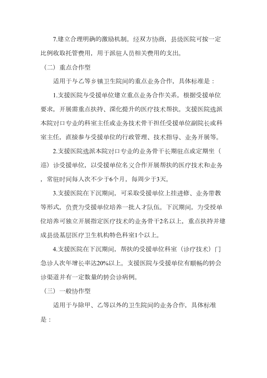 优质医疗资源下沉实施方案修订稿.doc