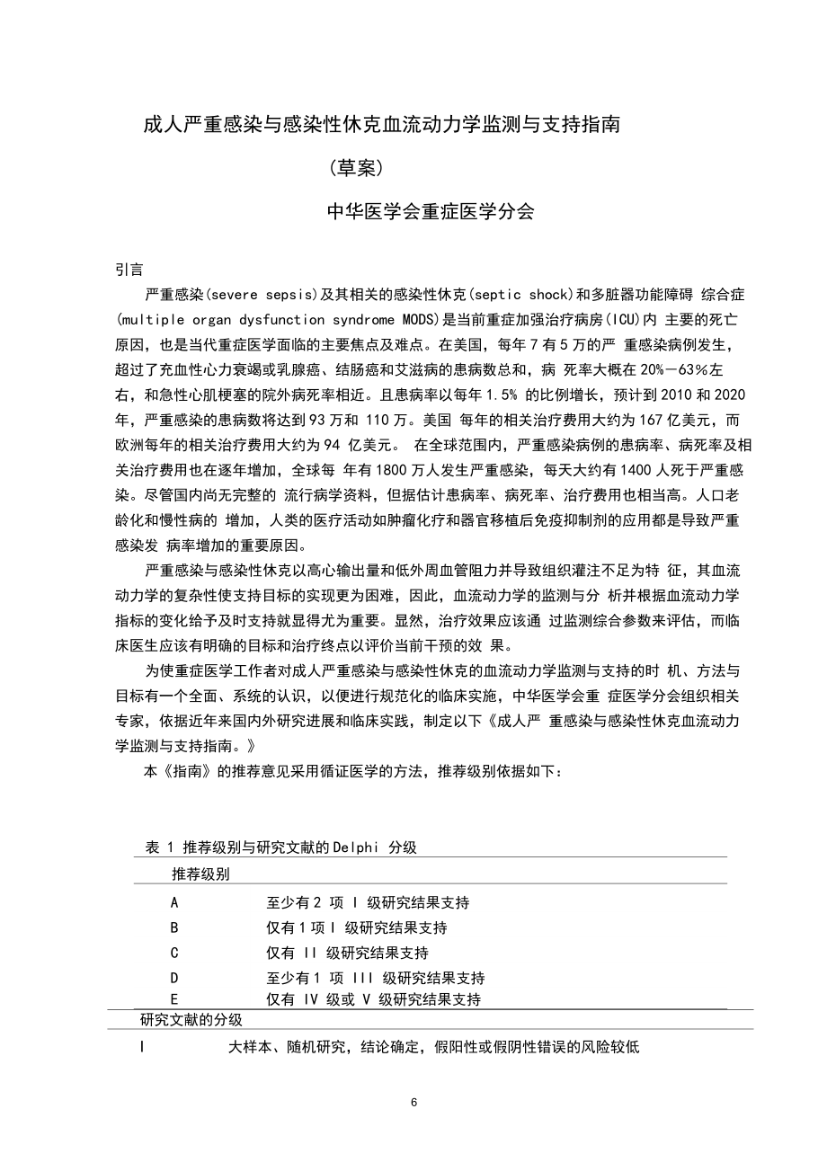 中国重症加强治疗病房建设与管理指南.doc