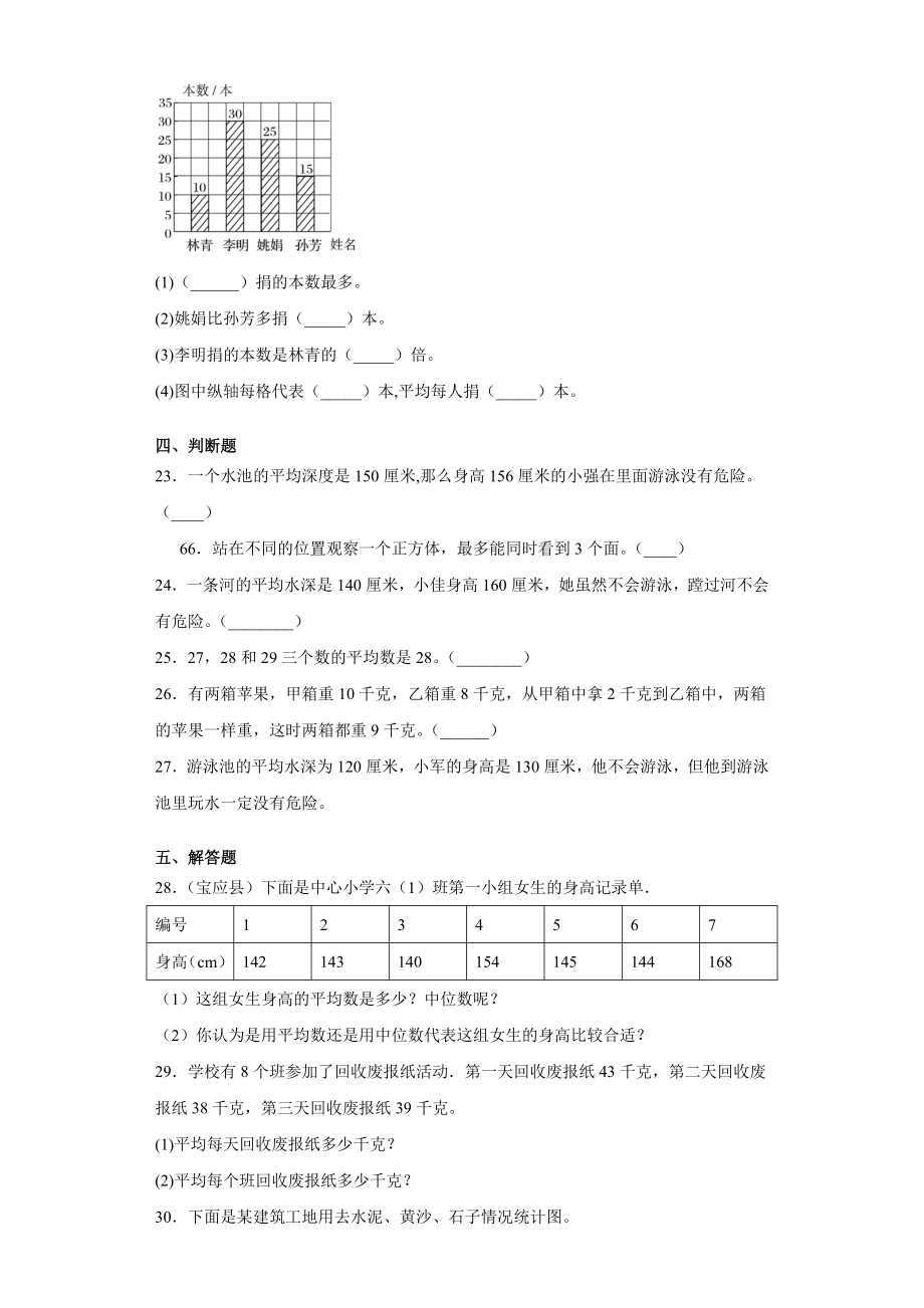 苏教版四年级上册数学试题第四单元测试题无答案.doc