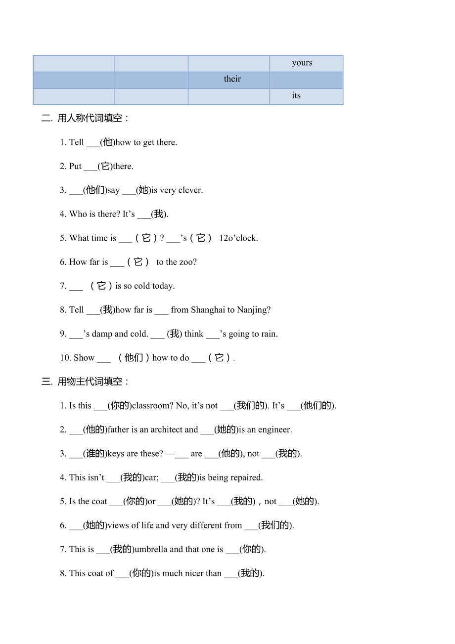 小学英语语法测试题及答案[全套文档].doc