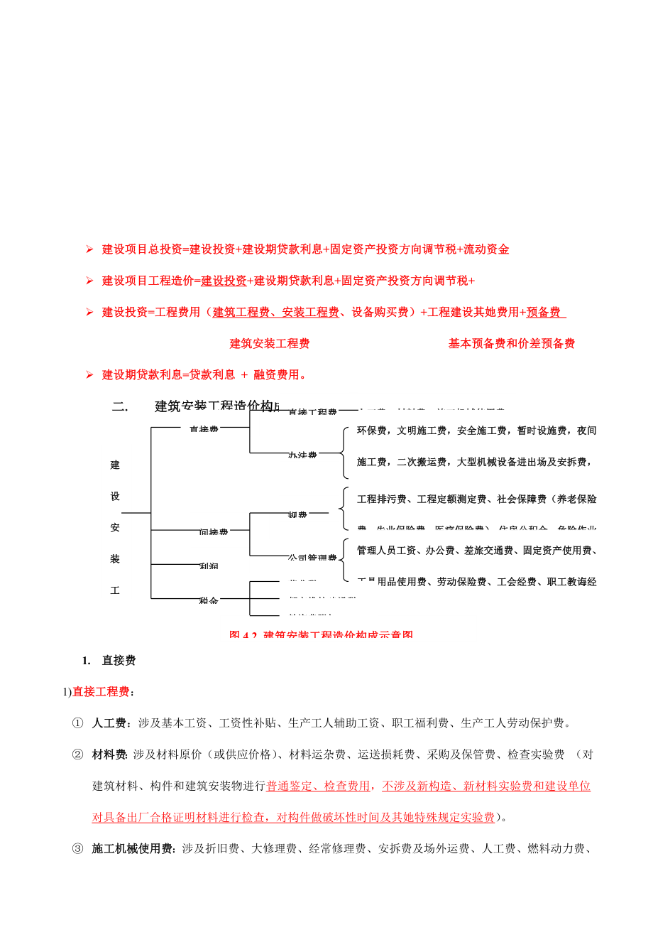 度建设工程造价管理基础知识知识点.doc