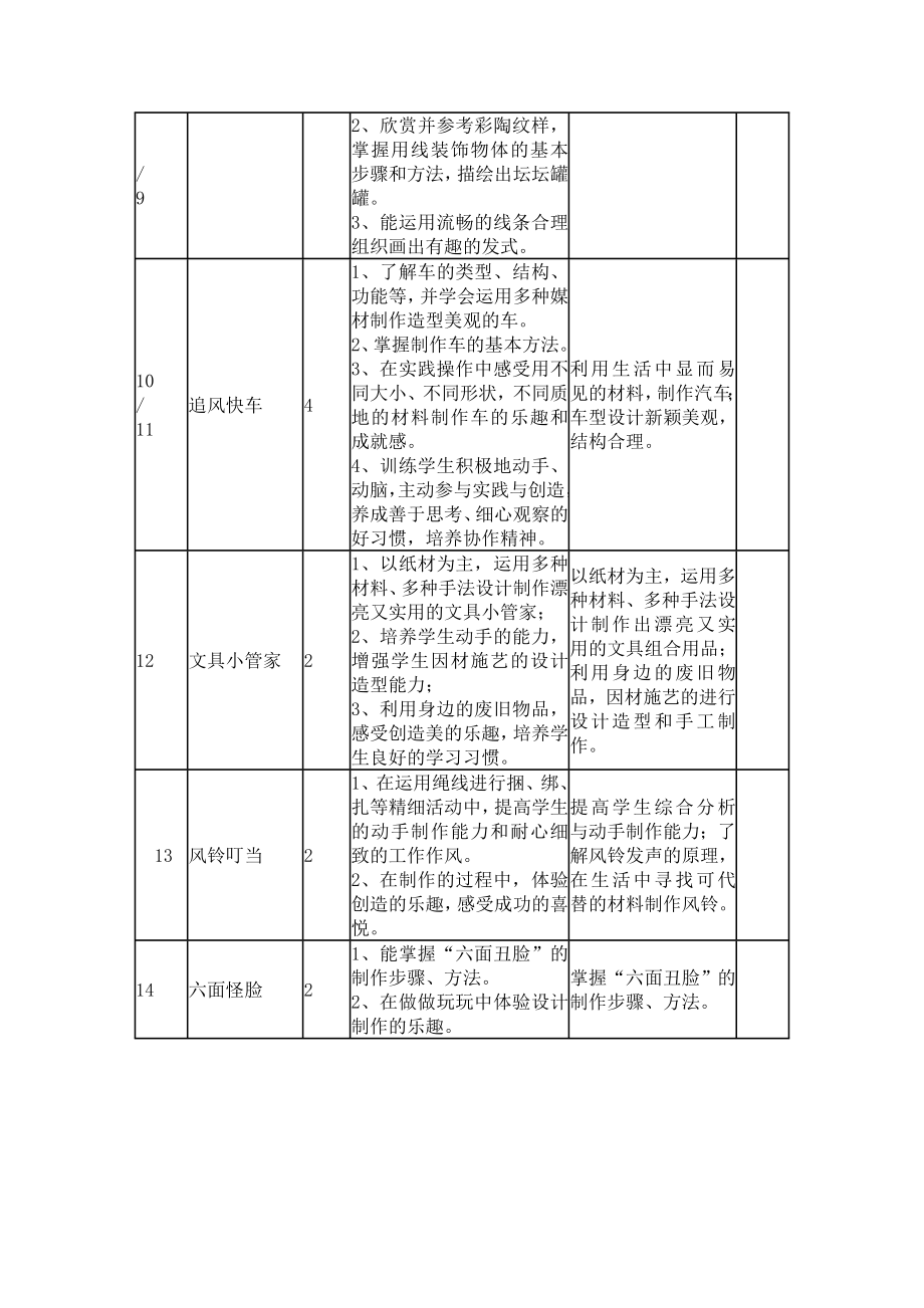 湘美版小学三年级下册美术教学计划及教案全册.doc